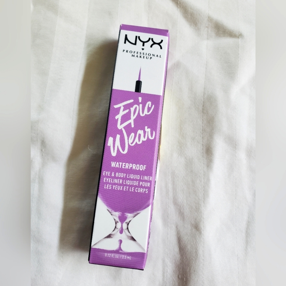 NYX Epic Wear Liquid Liner, Long-Lasting Waterproof Eyeliner - Lilac
